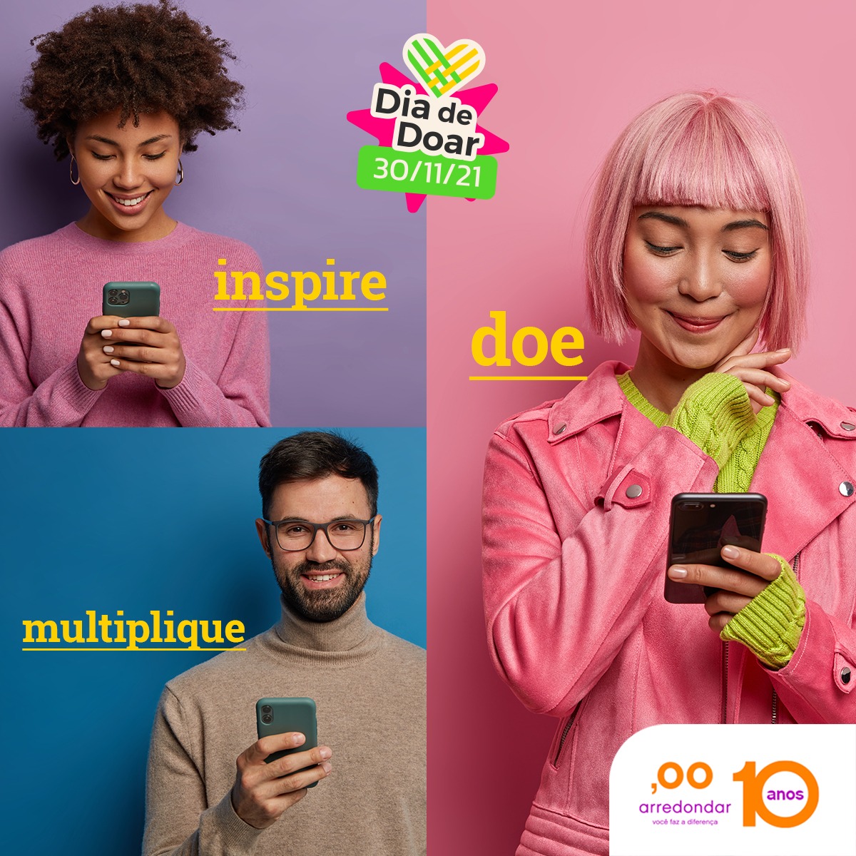 Dia de Doar. Conheça a terça da solidariedade depois da Black Friday.