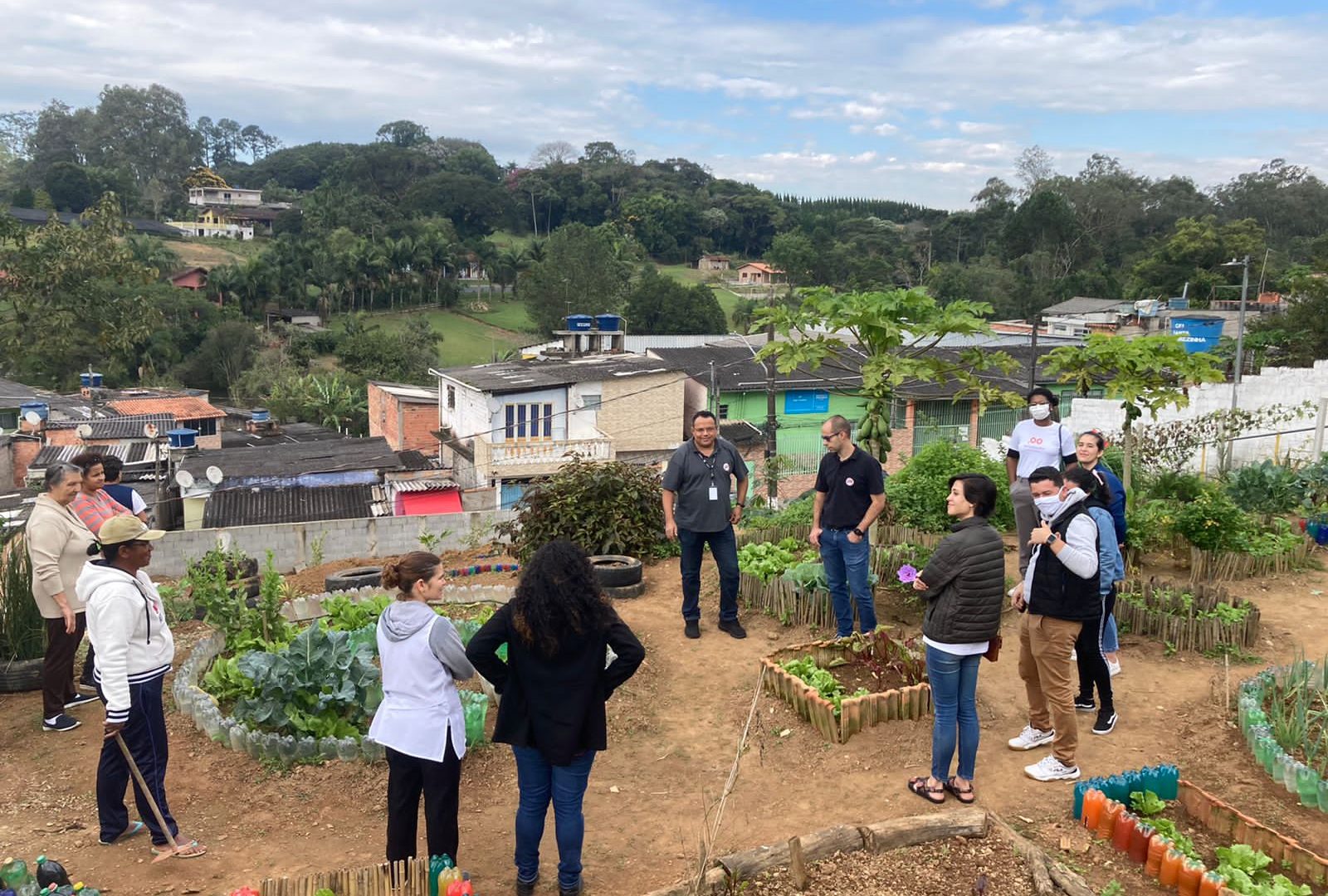 BK conhece um dos projetos CPCD_ horta comunitária em Parelheiros