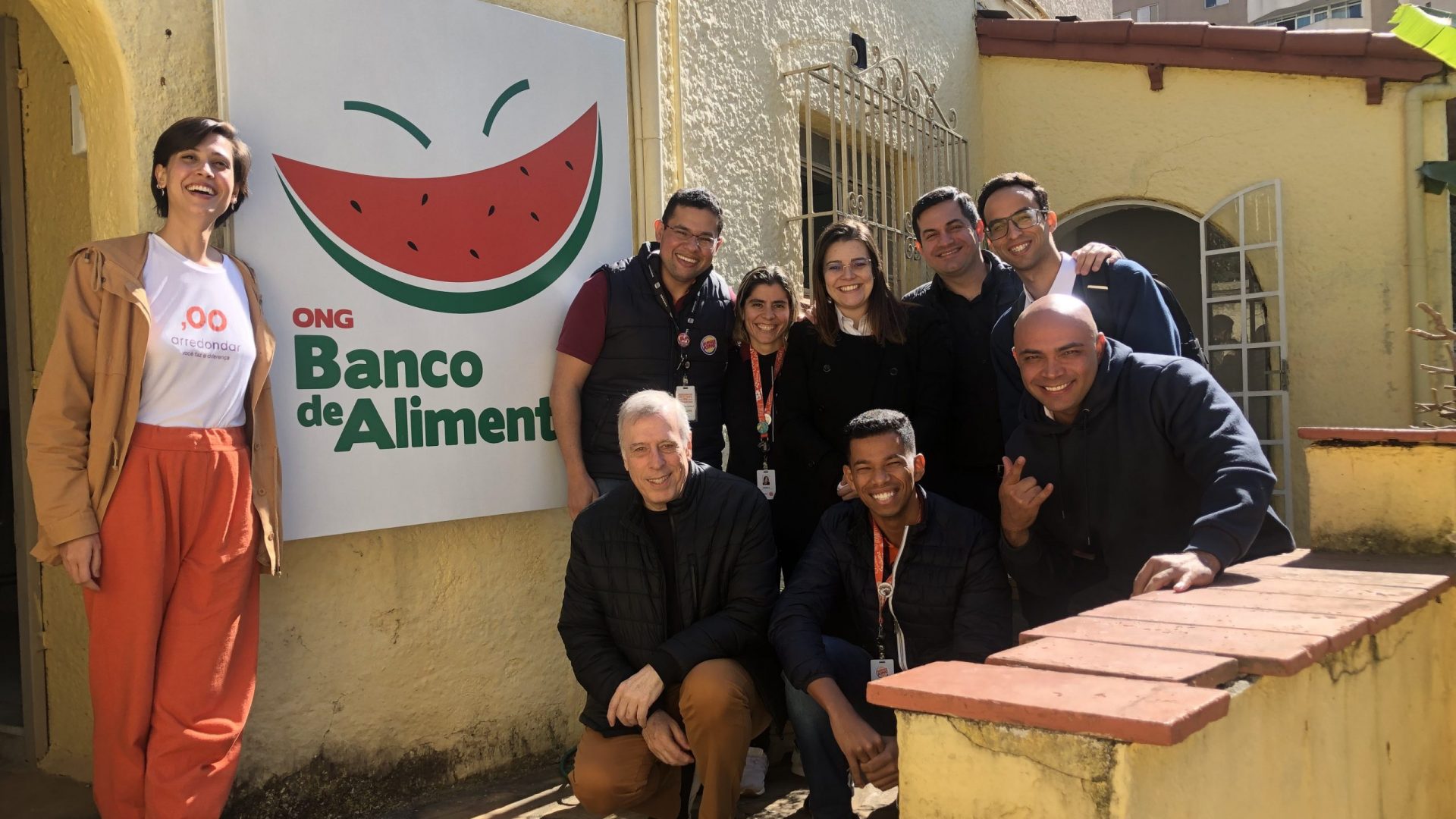 Regional SP de PLK vista a ONG Banco de alimentos